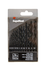 SupaTool HSS Metal Drill Bit Set 13 Pieces