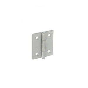 Securit Steel Butt Hinges Self Colour 40mm Pack 20