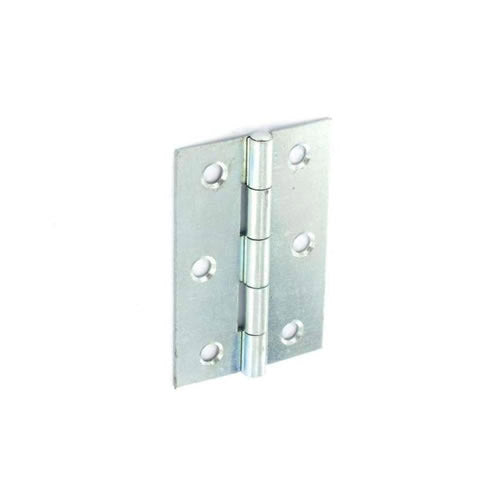 Securit Steel Butt Hinges Zinc Plated 75mm 20 Pack