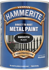 Hammerite Metal Paint Smooth 5L Black