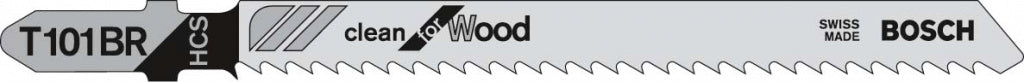 Bosch Clean For Wood Straight Jigsaw Blade Pack 5