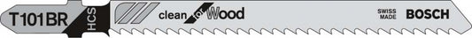 Bosch Clean For Wood Straight Jigsaw Blade Pack 5