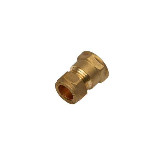 SupaPlumb Compression Coupling Female Pack 5 15mm x 1/2"
