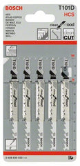 Bosch Basic Metal Blade For Jigsaw 1-3mm Pack 5