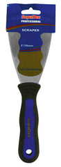 SupaDec Professional Soft Grip Paint Scrapers 3"/75mm