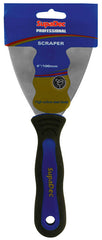 SupaDec Professional Soft Grip Paint Scrapers 3"/75mm