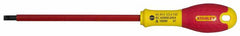 Stanley FatMax Screwdriver Insulated Parallel Packaged 4mm x 100mm