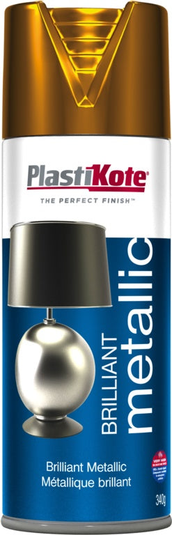 PlastiKote Brilliant Metallic 400ml Aerosol Copper