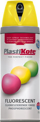 PlastiKote Fluorescent Spray Paint Yellow 400ml
