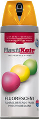 PlastiKote Fluorescent Spray Paint Yellow 400ml