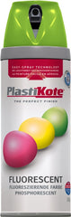 PlastiKote Fluorescent Spray Paint Yellow 400ml
