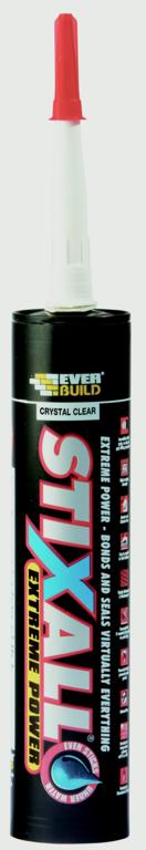 Everbuild StixAll 290ml Crystal Clear