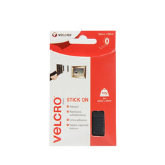 VELCRO® Stick On Tape 20mm x 50cm White