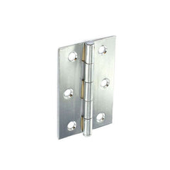 Securit Loose Pin Butt Hinges Chrome Plated 75mm only available by special order