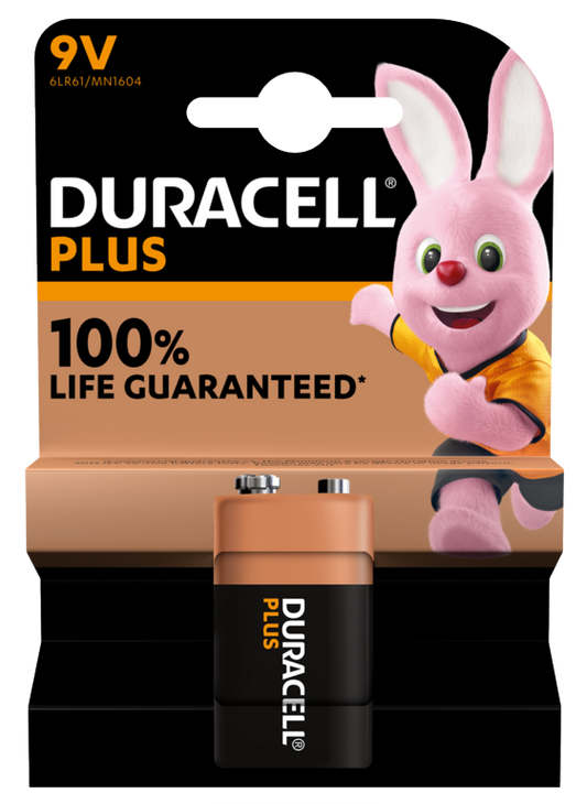 Duracell Plus Battery 9V