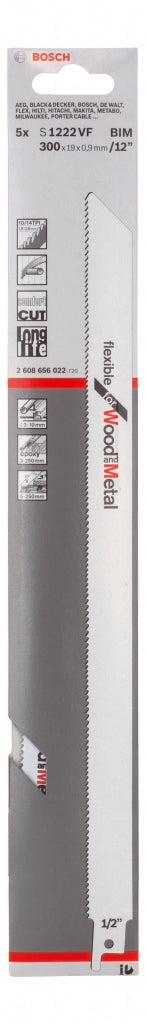 Bosch Sabre Saw Blades Pack 5