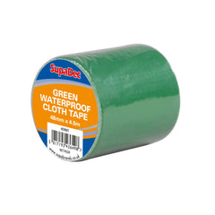 SupaDec Waterproof Cloth Tape 48mm x 4.5m Black