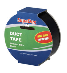 SupaDec 50m Duct Tape Black