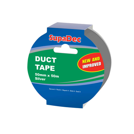 SupaDec 50m Duct Tape Black