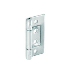 Securit Flush Hinges Zinc Plated (Pair) 75mm