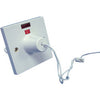 Securlec 1 Gang Ceiling Switch with Neon Round Edge