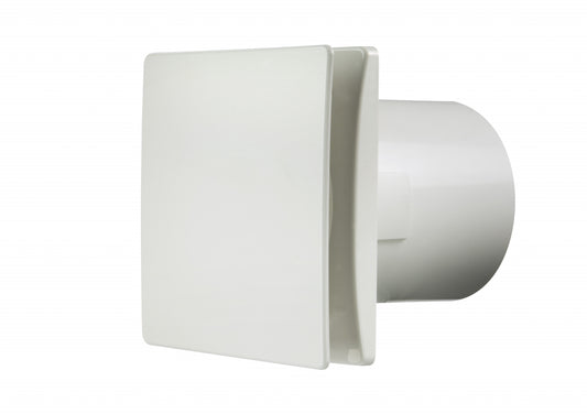 Manrose Tile Fan Adjustable Timer White
