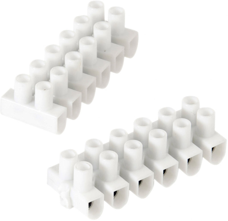 Securlec Terminal Strips 2 x 6 Strips 2A 4mm²