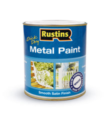 Rustins Metal Paint 250ml Black