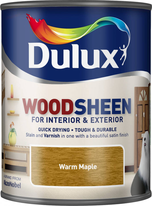 Dulux Woodsheen 750ml Warm Maple