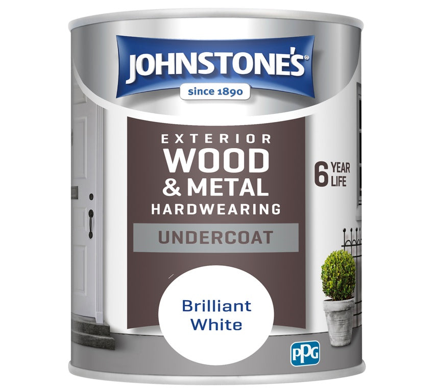 Johnstone's Exterior Undercoat 750ml White