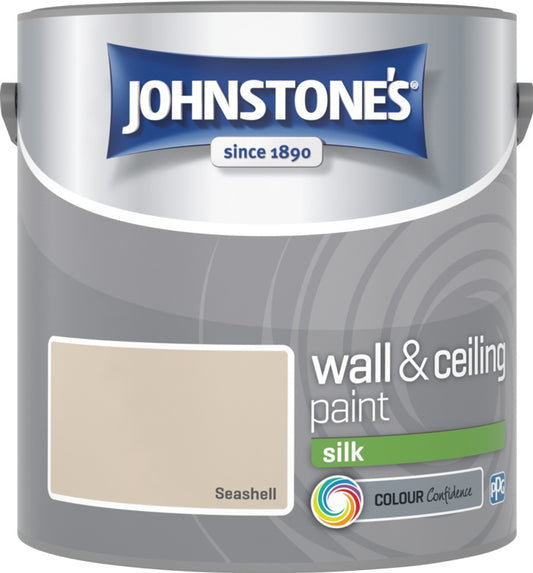 Johnstone's Wall & Ceiling Silk 2.5L Seashell
