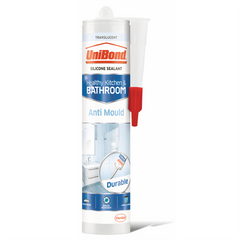 UniBond Anti-Mould Kitchen & Bathroom Sealant Translucent