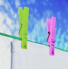 SupaHome Plastic Clothes Pegs 78mm Pack 0f 24