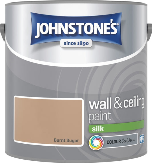 Johnstone's Wall & Ceiling Silk 2.5L Burnt Sugar