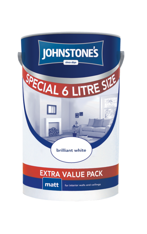 Johnstone's Wall & Ceiling Matt 6L Magnolia