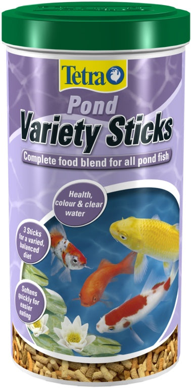 Tetra Pond Variety Sticks 10L Bucket (1650g)