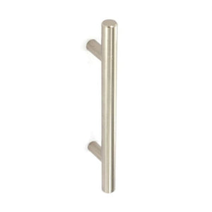 Securit Brushed Nickel 12mm Cupboard Handles (2) 96mm