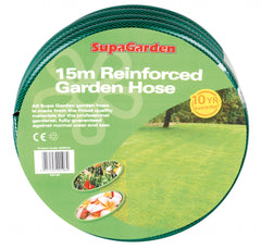 SupaGarden Reinforced Garden Hose 15m
