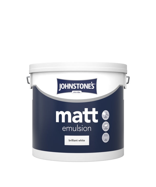 Johnstone's Matt Brilliant White 5L