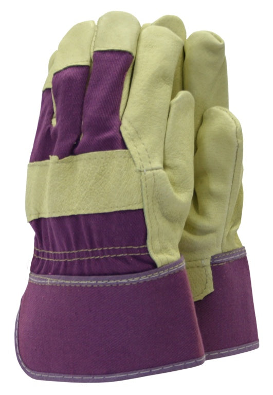 Town & Country Classics De-luxe Washable Leather Gloves Ladies Size M