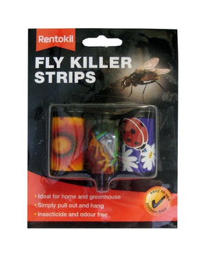 Rentokil Fly Killer Strips 3 Pack