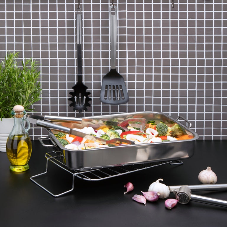 Pendeford Stainless Steel Collection Roasting Tray 25 x 18cm