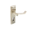 Securit BN Scroll Euro Lock Handles 48mm C/C (Pair) 150mm