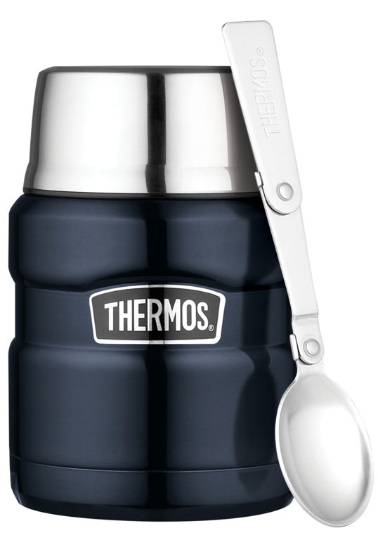 Thermos Stainless King Food Flask 0.47L Blue