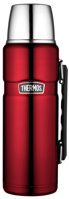 Thermos Stainless Steel King Flask 1.2L Red