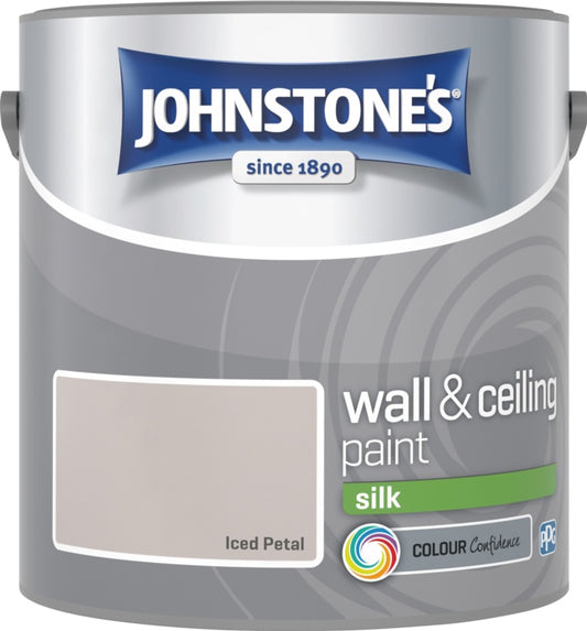 Johnstone's Wall & Ceiling Silk 2.5L Iced Petal