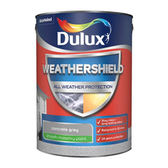 Dulux Weathershield Smooth Masonry Paint 5L Toasted Terracotta