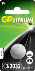 GP Lithium Button Cell Battery CR2025 Card 5