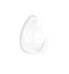 Securit Oval Self-Adhesive Hooks White (2) Large