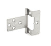 Securit Flush Hinges 5/8" Cranked Zinc Plated (Pair) 50mm